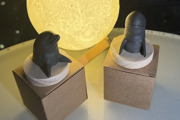 Beeswax figurines